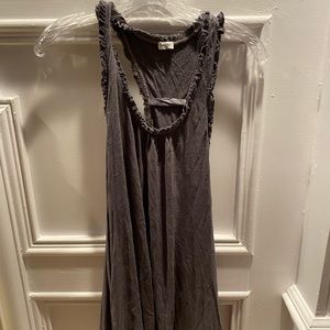 Anthropologie tunic dark grey
